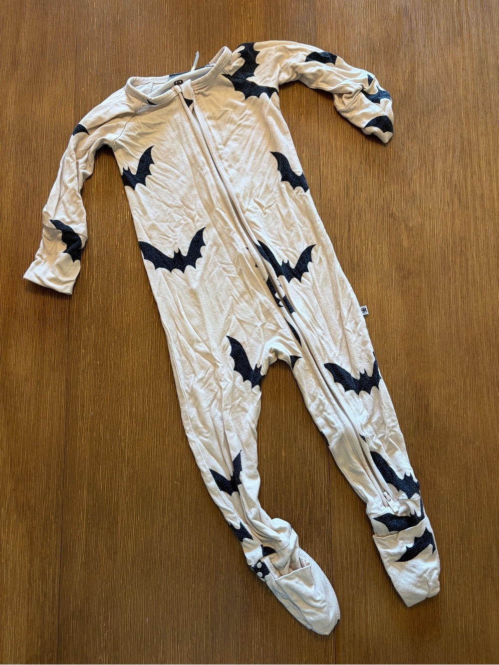 Bums & Roses Bats Convertible Romper